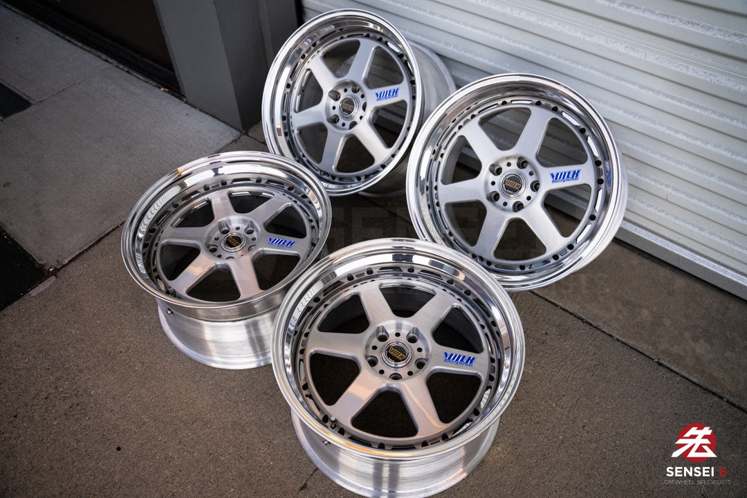 Volk GT-P de 17" (3 piezas convertidas) (Llantas usadas, hechas a pedido)