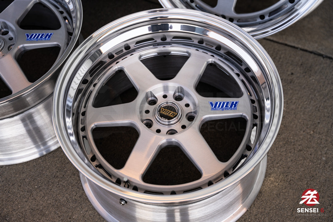 Volk GT-P de 17" (3 piezas convertidas) (Llantas usadas, hechas a pedido)
