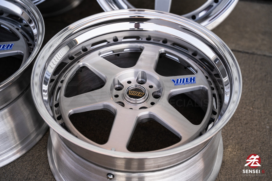Volk GT-P de 17" (3 piezas convertidas) (Llantas usadas, hechas a pedido)