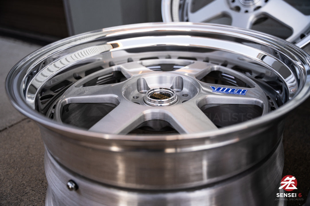 Volk GT-P de 17" (3 piezas convertidas) (Llantas usadas, hechas a pedido)
