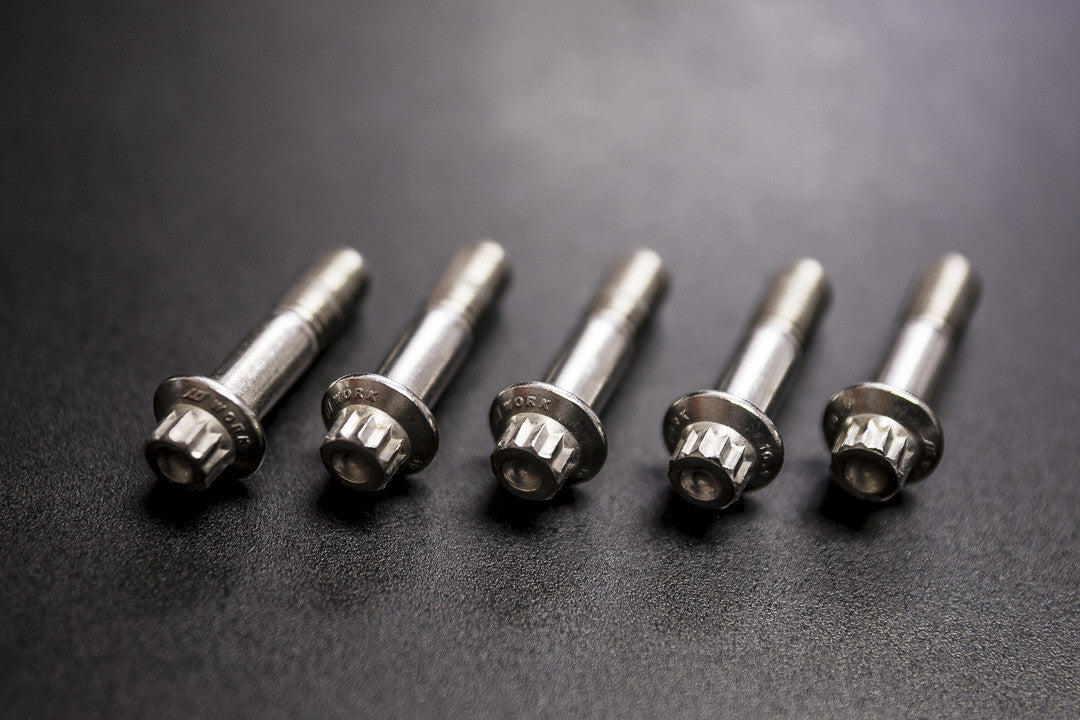 Work M8 Bolt (12pt Male Socket) - Stainless Steel