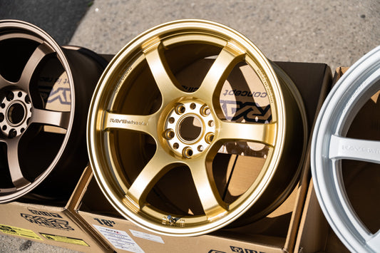 グラムライト 57DR / 18x9.5 +38 / 5x114.3 / E8 ゴールド (EGP)