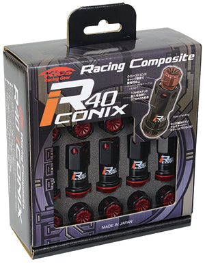 Project Kics R40 Iconix ラグナット (樹脂キャップ)