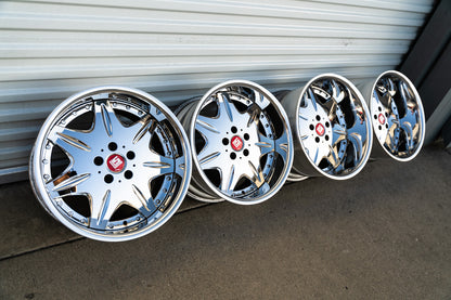 Ruedas Work LS207 de 18" (usadas y fabricadas a pedido)