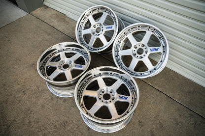 17" Volk GT-P (3pc Converted) (Used Wheels Built to Order)