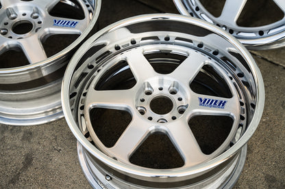 17" Volk GT-P (3pc Converted) (Used Wheels Built to Order)