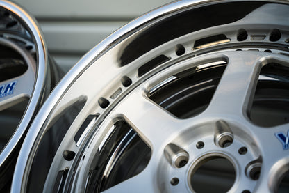17" Volk GT-P (3pc Converted) (Used Wheels Built to Order)