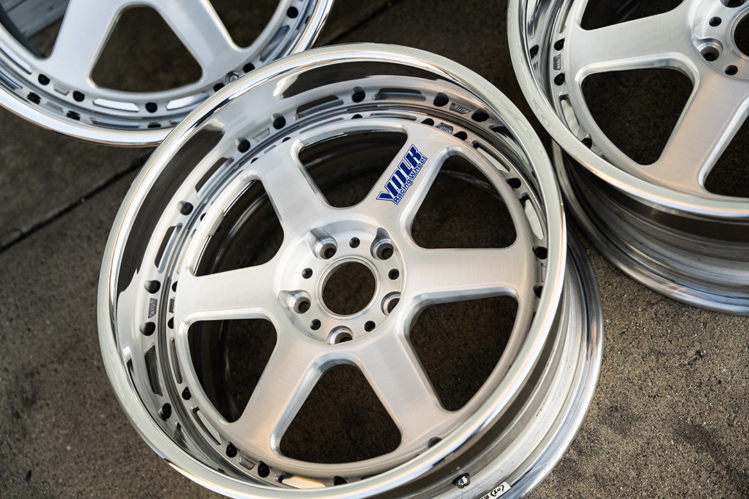 17" Volk GT-P (3pc Converted) (Used Wheels Built to Order)