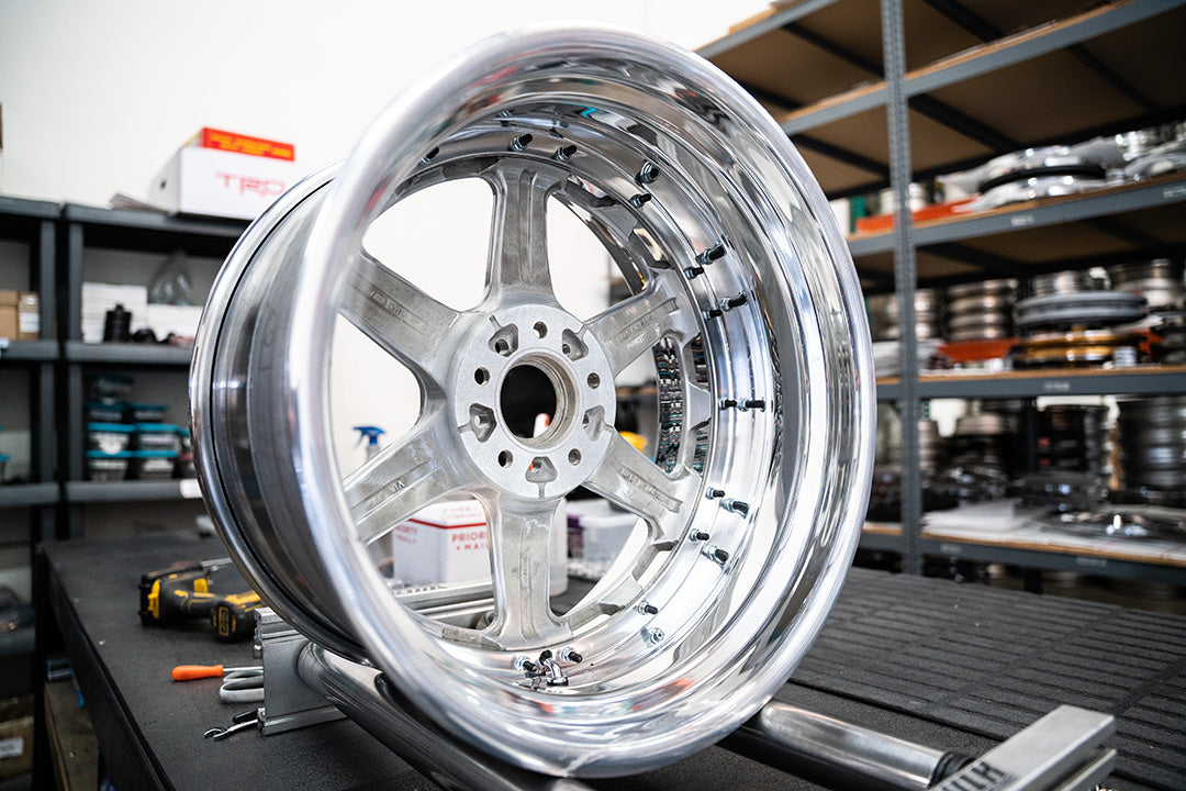 17" Volk GT-P (3pc Converted) (Used Wheels Built to Order)
