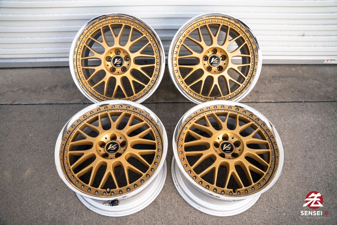 18" Work VS-XX (5x100) [Reverse Lip] (Used Wheels Built to Order)