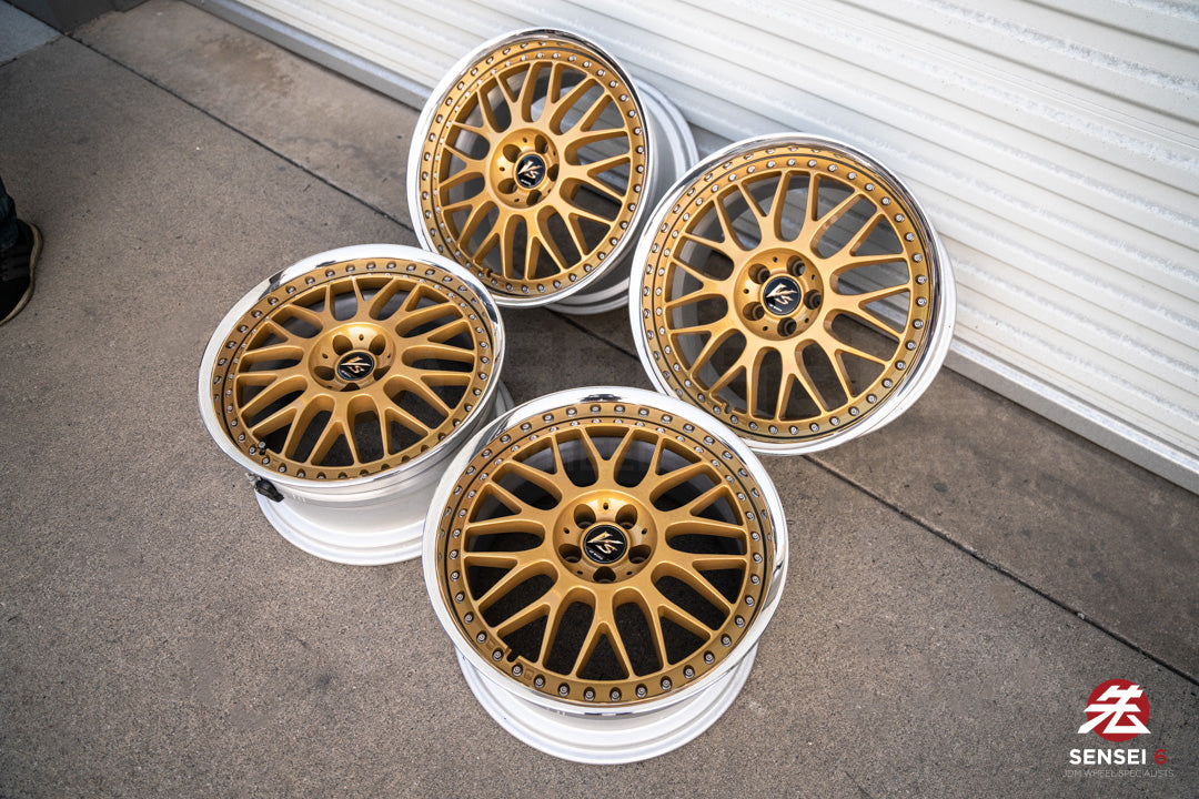 18" Work VS-XX (5x100) [Reverse Lip] (Used Wheels Built to Order)