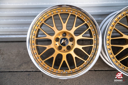 18" Work VS-XX (5x100) [Reverse Lip] (Used Wheels Built to Order)
