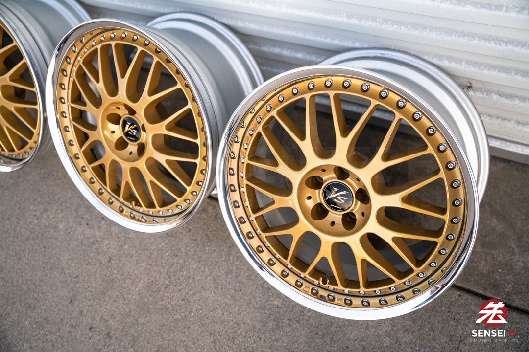 18" Work VS-XX (5x100) [Reverse Lip] (Used Wheels Built to Order)