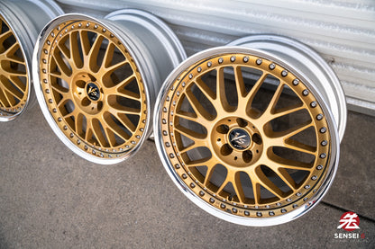 18" Work VS-XX (5x100) [Reverse Lip] (Used Wheels Built to Order)
