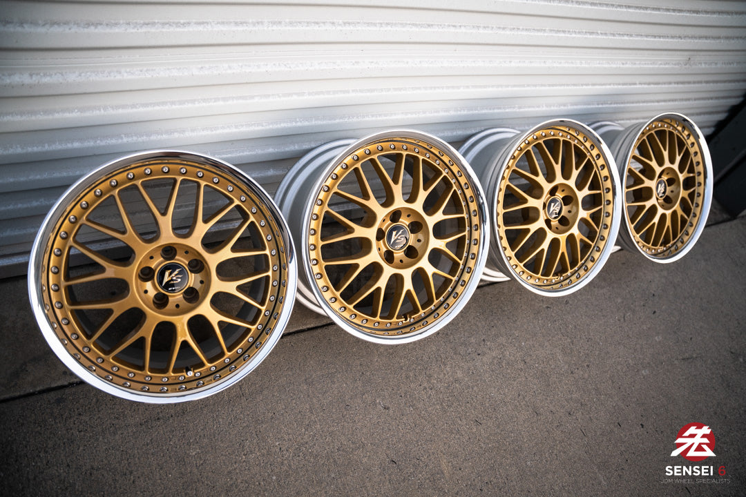 18" Work VS-XX (5x100) [Reverse Lip] (Used Wheels Built to Order)