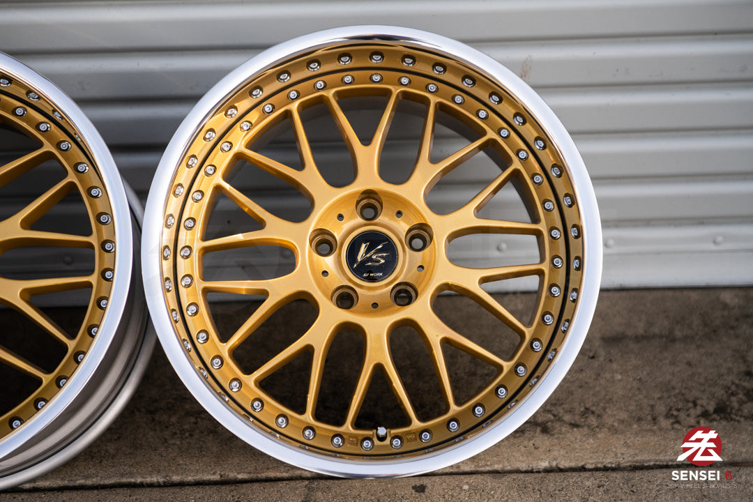 18" Work VS-XX [Reverse Lip] (Used Wheels Built to Order)