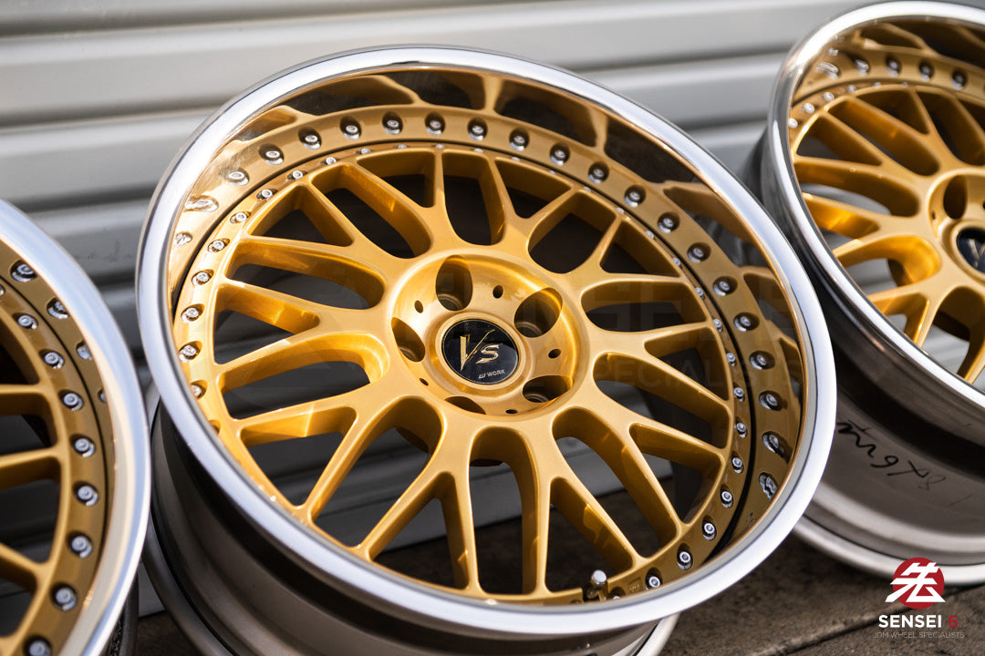 18" Work VS-XX [Reverse Lip] (Used Wheels Built to Order)