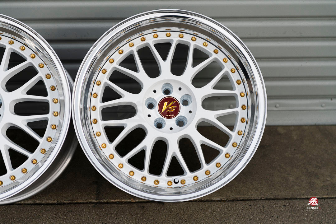 18" Work VS-XX [Step Lip] (Used Wheels Built to Order)