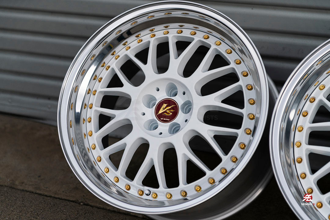 18" Work VS-XX [Step Lip] (Used Wheels Built to Order)
