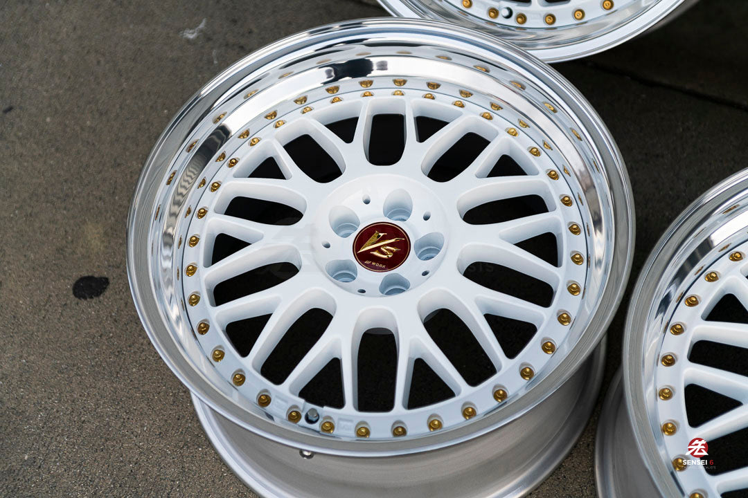18" Work VS-XX [Step Lip] (Used Wheels Built to Order)