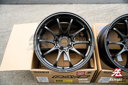 Volk CE28N-Plus / 18x9.5 +38 / 5x114.3 / ダイヤモンドダークガンメタル
