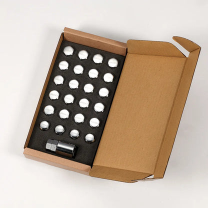 [IN STOCK] Rays 19Hex L31 Lock & Nut Set (20 + 4pcs) / M14x1.50 / Chrome
