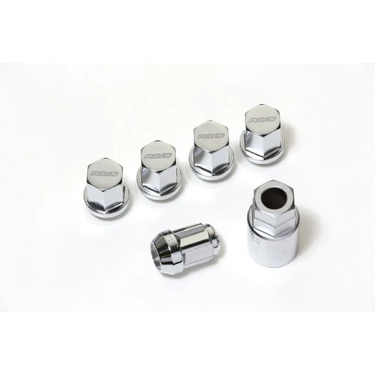 [IN STOCK] Rays 19Hex L31 Lock & Nut Set (20 + 4pcs) / M14x1.50 / Chrome