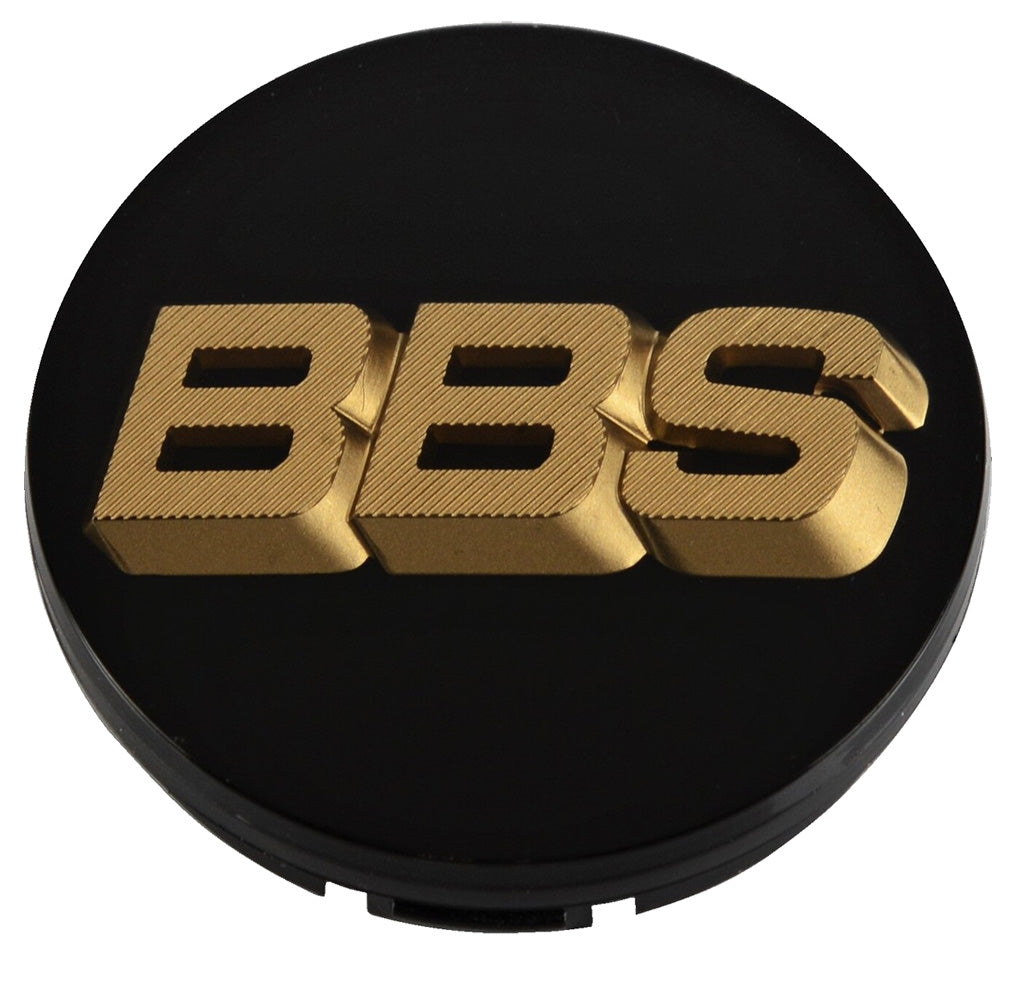 BBS 3D center cap black and bronze