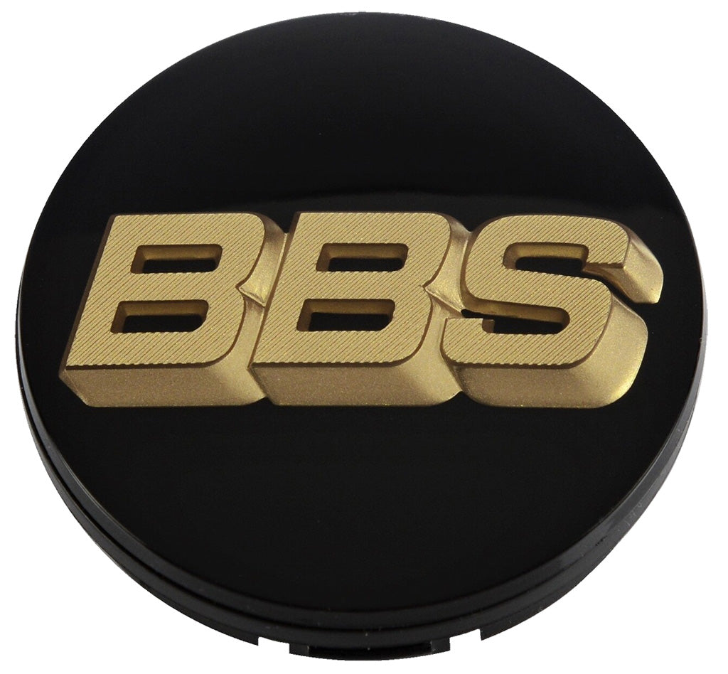 BBS 3D center cap black and gold