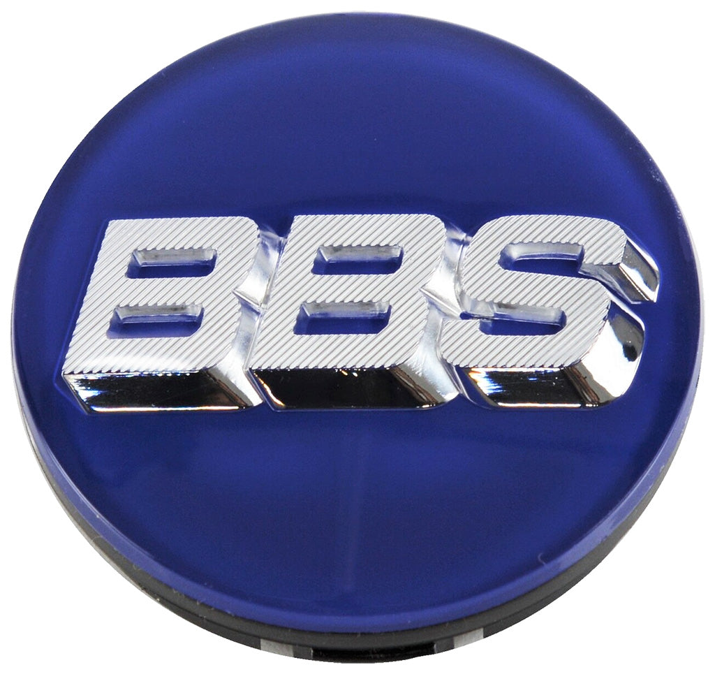 BBS 3D center cap blue and chrome