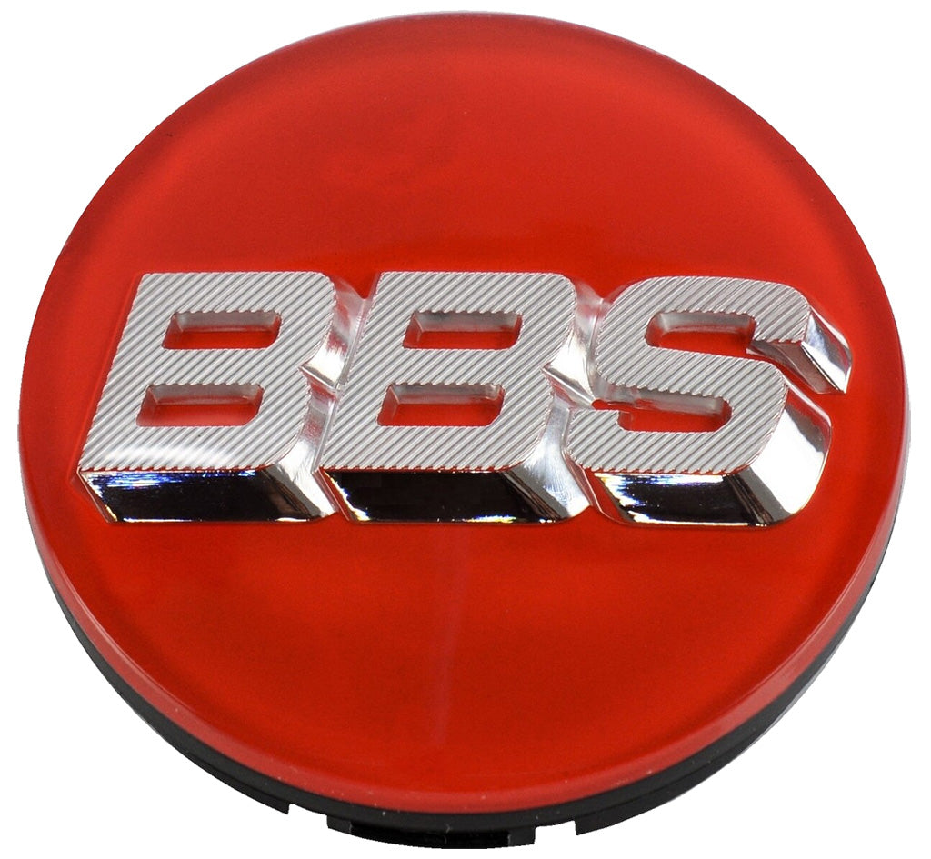 BBS 3D center cap red and chrome