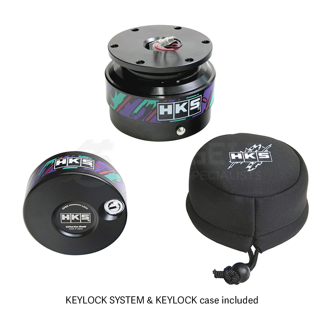 HKS Quick Release X Works Bell Rapfix II Keylock Set OC [Pre-Order]