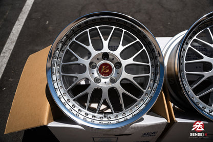 ワーク VSKF# / 18x9.5 +14、18x10.5 +15 / 5x114.3 / ライトグレーシルバー