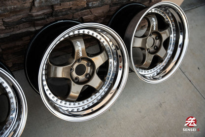 19" Work Meister S1 3P (Used Wheels) / 5x114.3 / 19x9 +25, 19x10.5 +23 / Titanium Gold