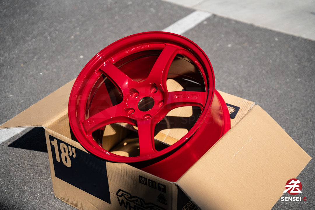 Gram Lights 57CR / 18x9.5 +38 / 5x114.3 / Milano Red (MRP)