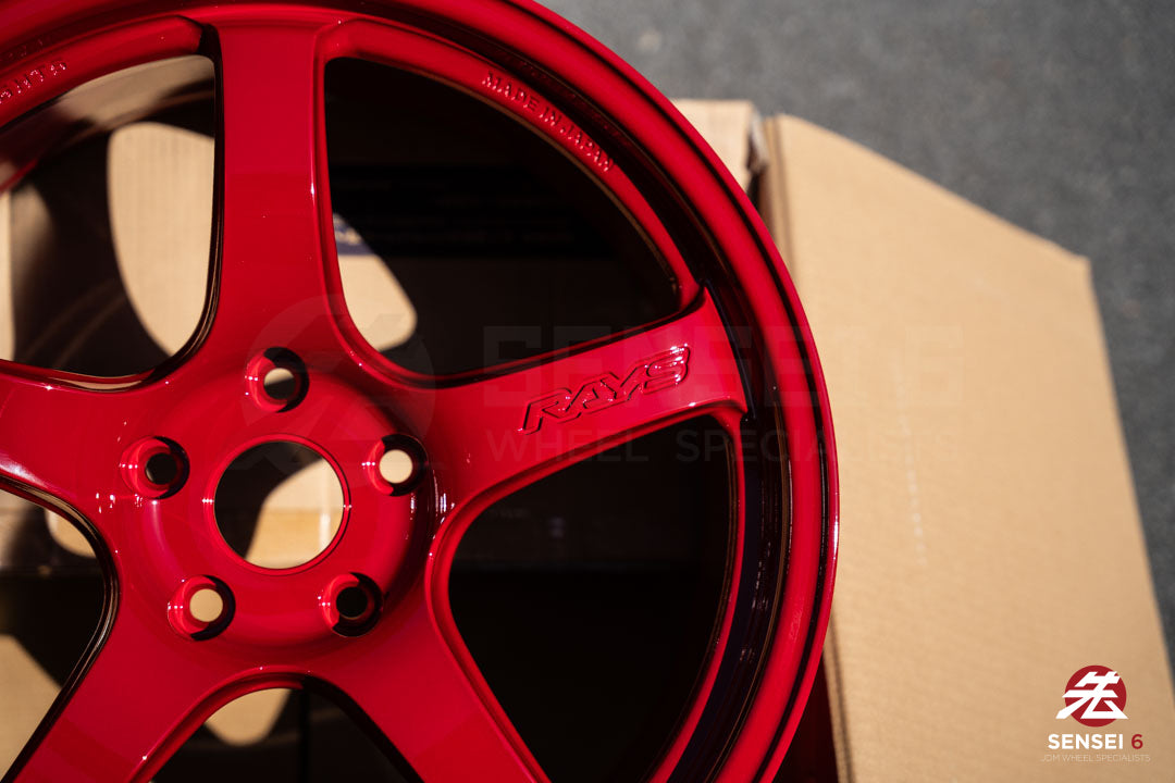 Gram Lights 57CR / 18x9.5 +38 / 5x114.3 / Milano Red (MRP)