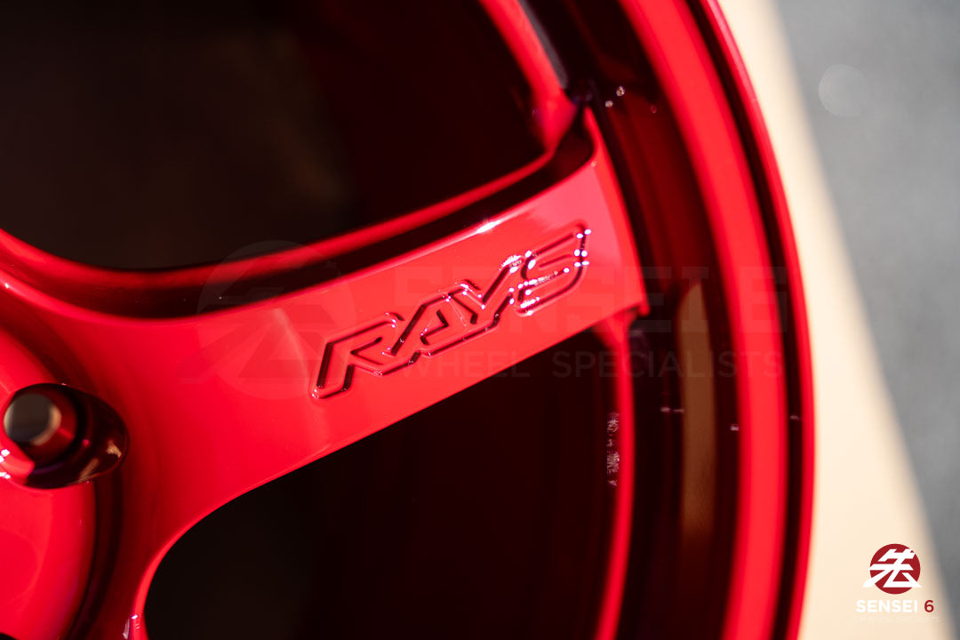 Gram Lights 57CR / 18x9.5 +38 / 5x114.3 / Milano Red (MRP)
