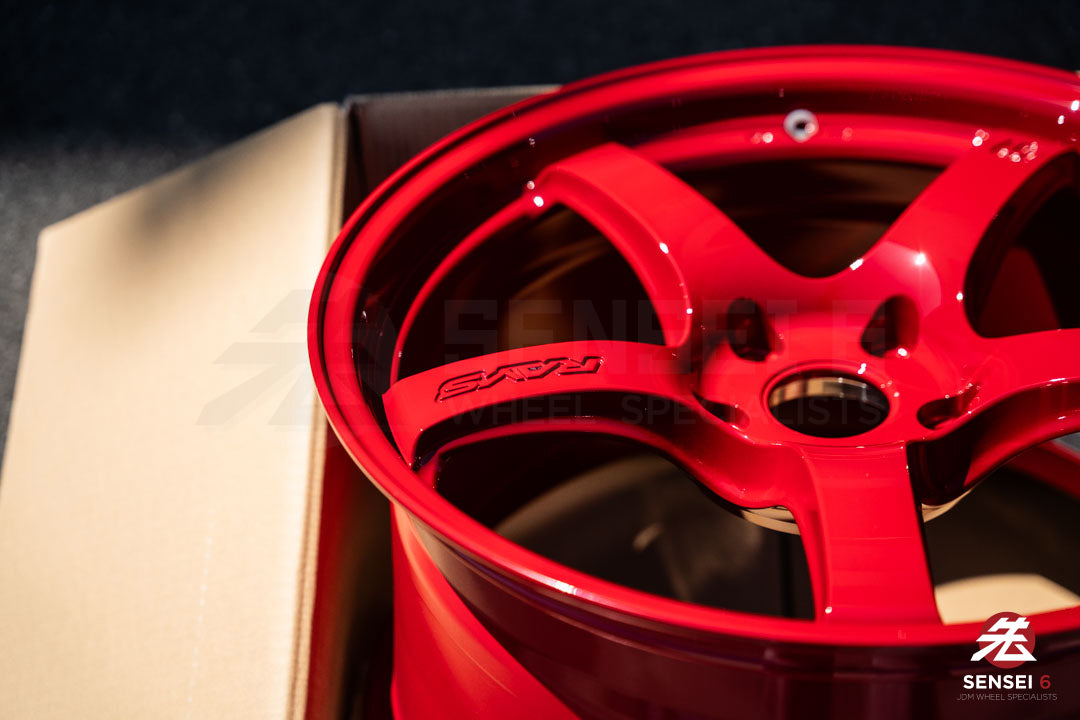 Gram Lights 57CR / 18x9.5 +38 / 5x114.3 / Milano Red (MRP)
