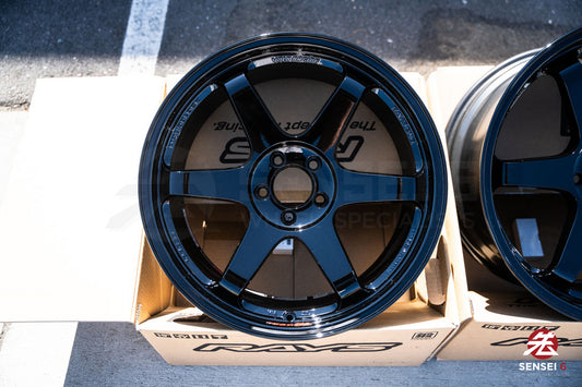 Volk TE37SL / 19x9.5 +22、19x10.5 +35 / 5x112 / ダイヤモンドブラック