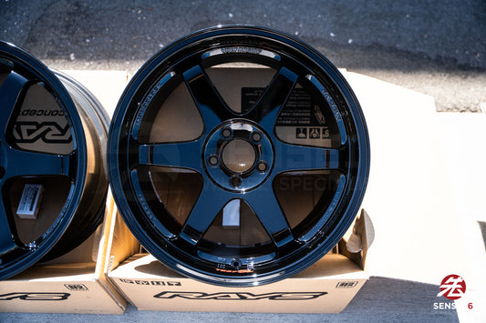 Volk TE37SL / 19x9.5 +22、19x10.5 +35 / 5x112 / ダイヤモンドブラック