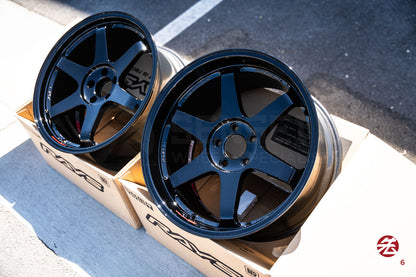 Volk TE37SL / 19x9.5 +22、19x10.5 +35 / 5x112 / ダイヤモンドブラック