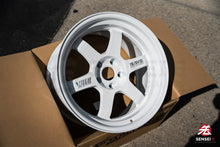 Load image into Gallery viewer, Volk TE37V 10th Anniversary Edition / 18x10.5 +15 / 5x114.3 / Dash White
