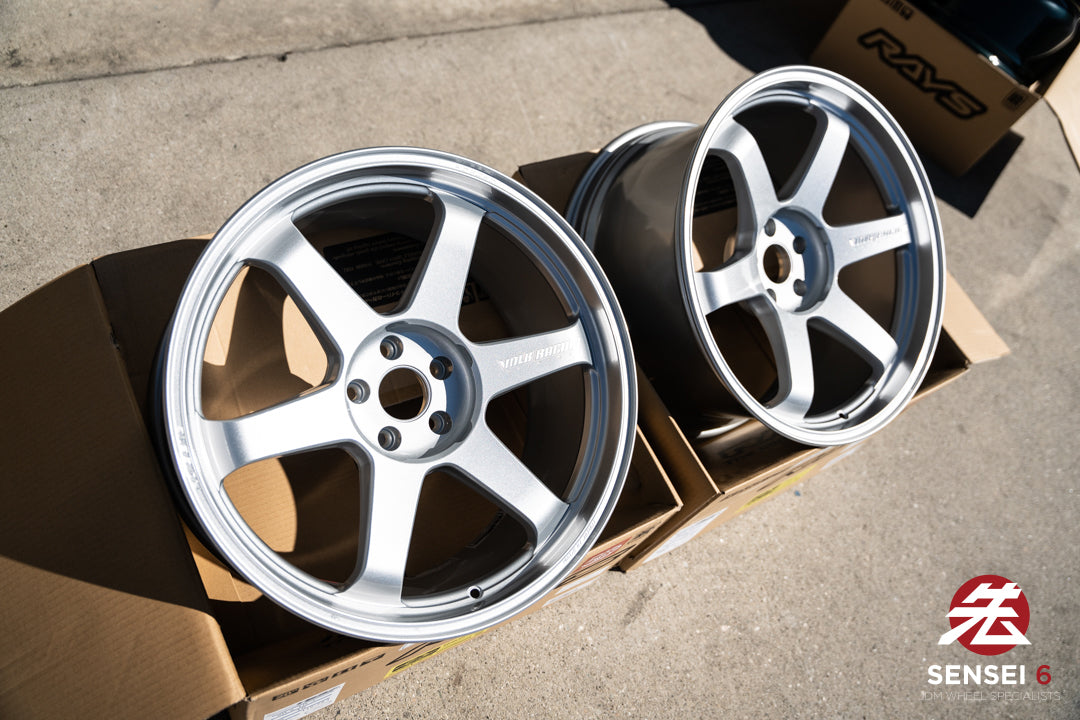 Volk TE37 Ultra M-Spec / 20x10 +15, 20x11 +15 / 5x112 / Plata Diamante 