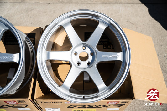 Volk TE37 Ultra M-Spec / 20x10 +15, 20x11 +15 / 5x112 / Plata Diamante 