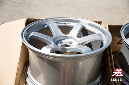 Volk TE37 Ultra M-Spec / 20x10 +15, 20x11 +15 / 5x112 / Plata Diamante 