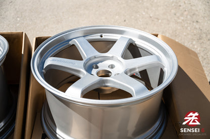 Volk TE37 Ultra M-Spec / 20x10 +15, 20x11 +15 / 5x112 / Plata Diamante 