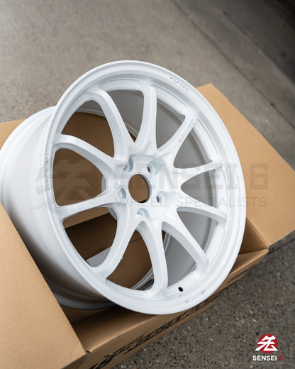 Volk CE28N-Plus / 18x9.5 +38 / 5x114.3 / Dash White (DW)