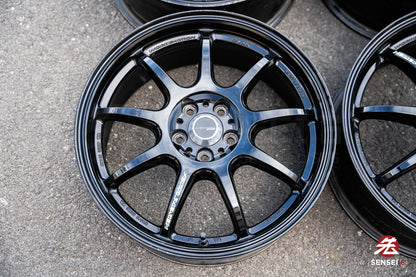 17" Work Emotion D9R (Used Wheels) / 5x100 / 17x7 +53 / Black