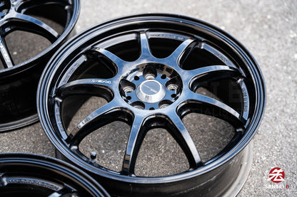 17" Work Emotion D9R (Used Wheels) / 5x100 / 17x7 +53 / Black