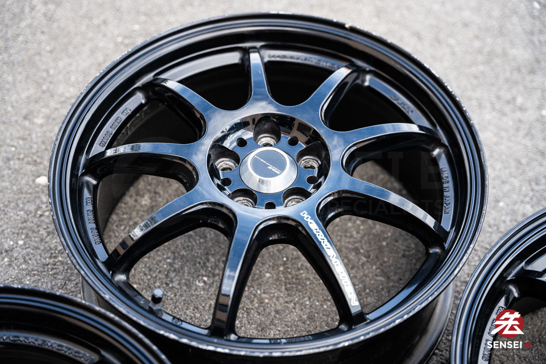 17" Work Emotion D9R (Used Wheels) / 5x100 / 17x7 +53 / Black